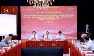 Hoàn thiện thể chế, khơi thông nguồn lực để thực hiện mục tiêu phát triển đến năm 2030