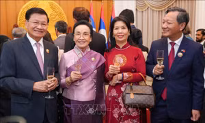 Lào khẳng định đóng góp quan trọng của các nước bạn bè và các tổ chức quốc tế vào chặng đường 50 năm phát triển