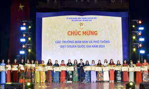 Hà Nội công nhận 412 trường học đạt chuẩn quốc gia