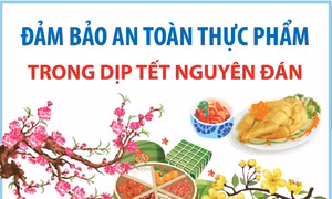 Đảm bảo an toàn thực phẩm trong dịp Tết Nguyên đán