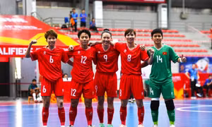 Tuyển futsal nữ Việt Nam giành quyền tham dự vòng chung kết giải Futsal nữ châu Á 2025
