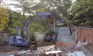 Cưỡng chế thu hồi đất phục vụ dự án đường trục chính Vũng Tàu