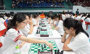 1.300 kỳ thủ tranh tài tại Giải vô địch Cờ vua trẻ quốc gia 2026