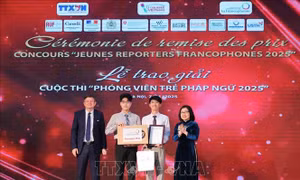 10 năm lan tỏa tình yêu Pháp ngữ và tinh thần sáng tạo của phóng viên trẻ