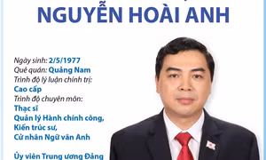 Đồng chí Nguyễn Hoài Anh giữ chức Bí thư Tỉnh ủy, Chủ tịch HĐND tỉnh Bình Thuận