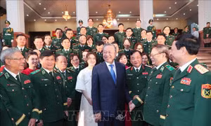 Tổng Bí thư Tô Lâm thăm, làm việc tại Bộ Tư lệnh Bộ đội Biên phòng