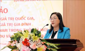 Thực hiện hệ giá trị, chuẩn mực con người Việt Nam gắn với thực tiễn