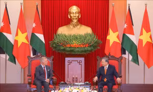 Tổng Bí thư Tô Lâm hội kiến Quốc vương Jordan Abdullah II Ibn Al-Hussein