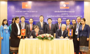 Việt Nam và Lào thúc đẩy hợp tác khoa học