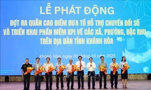 Đưa 'Chiến sĩ số' về hỗ trợ chuyển đổi số các các xã, phường và đặc khu