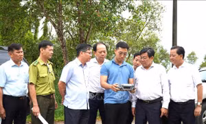 Kiểm tra phòng chống cháy rừng tại Vườn quốc gia U Minh Thượng