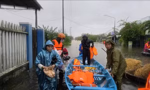 Đà Nẵng: Kịp thời hỗ trợ thức ăn, nước uống, nhu yếu phẩm cho người dân vùng lũ