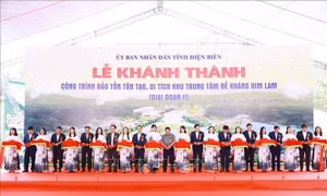 Thủ tướng Phạm Minh Chính dự khánh thành tôn tạo di tích đề kháng Him Lam