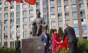 Khánh thành Quảng trường Hồ Chí Minh tại St. Petersburg