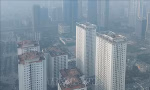 Hà Nội và nhiều tỉnh khu vực phía Bắc có chỉ số ô nhiễm không khí ở mức kém