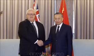 Tổng Bí thư, Chủ tịch nước hội kiến Chủ tịch Quốc hội New Zealand