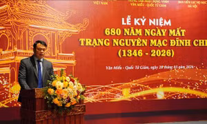 Kỷ niệm 680 năm ngày mất Trạng nguyên Mạc Đĩnh Chi