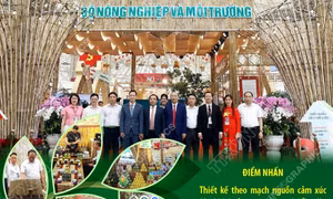 Gian trưng bày của Bộ Nông nghiệp và Môi trường tại Triển lãm thành tựu đất nước