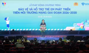 Phát động chương trình Bảo vệ và hỗ trợ trẻ em phát triển trên môi trường mạng