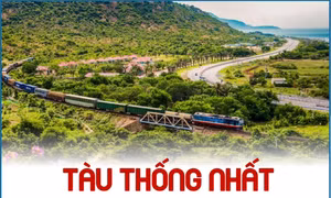 Tàu Thống Nhất vào danh sách 9 đoàn tàu đáng trải nghiệm 2025