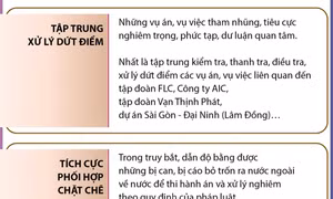 Phấn đấu đưa ra xét xử sơ thẩm đối với 6 vụ án trọng điểm (từ tháng 5/2024 đến hết năm 2024)