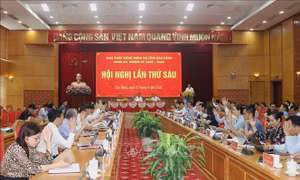 Cao Bằng: Tạo đột phá về giải ngân vốn đầu tư công, ưu tiên các dự án động lực