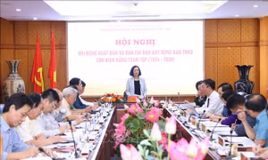 Đồng chí Trương Thị Mai chủ trì Hội nghị Hội đồng xuất bản văn kiện Đảng toàn tập (1924 - 2020)