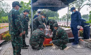 Đảm bảo khách quan, khoa học trong quá trình lấy mẫu xác định danh tính liệt sĩ
