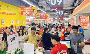 Quý I/2025, tổng mức bán lẻ hàng hóa, doanh thu dịch vụ tiêu dùng tăng 9,9%