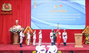Đoàn TNCS Hồ Chí Minh Bộ Công an đón nhận Huân chương Bảo vệ Tổ quốc hạng Nhất