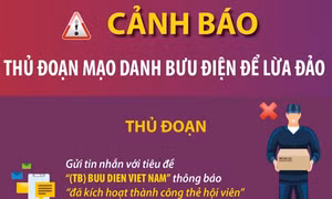 Cảnh báo thủ đoạn mạo danh bưu điện để lừa đảo