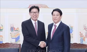 Chủ tịch nước tiếp Thị trưởng thành phố Busan (Hàn Quốc)
