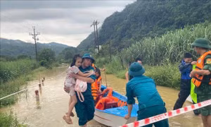 Cao Bằng khẩn trương thực hiện các biện pháp bảo vệ người dân khỏi mưa lũ