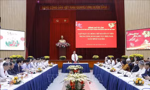 Tổng Bí thư Tô Lâm gặp mặt các đồng chí nguyên Ủy viên Trung ương Đảng khu vực phía Nam