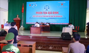 Phiên tòa giả định góp phần phổ biến pháp luật trong giới trẻ