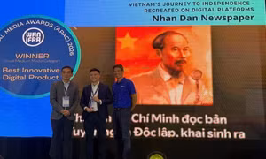 Báo Nhân Dân đoạt 'cú đúp' tại giải Báo chí Kỹ thuật số châu Á 2026