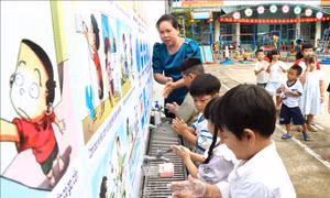 Vĩnh Long chủ động phòng bệnh cho trẻ mùa tựu trường