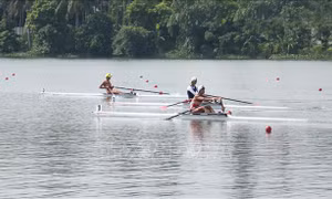 Gần 200 vận động viên tranh tài môn đua thuyền Rowing và Canoeing