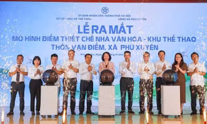 Hà Nội ra mắt mô hình thí điểm nâng cao hiệu quả hoạt động nhà văn hóa cơ sở