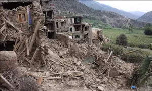 Nhiều dư chấn mạnh liên tiếp xảy ra sau động đất ở Afghanistan