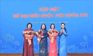 Gặp mặt nữ đại biểu Quốc hội khóa XVI