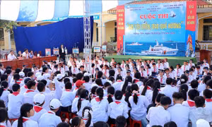Giáo dục tình yêu đất nước qua cuộc thi 'Em yêu biển, đảo quê hương'