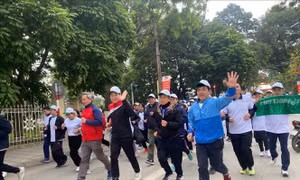 1.000 người tham gia lan tỏa tinh thần toàn dân tập thể dục