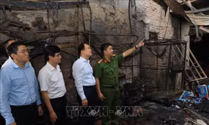 Vụ cháy tại Cầu Giấy, Hà Nội: Áp dụng đầy đủ cơ chế chính sách để hỗ trợ các nạn nhân