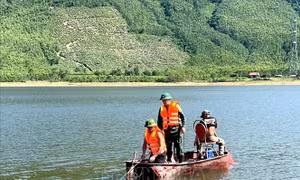 Quảng Trị: Tìm thấy thi thể hai nạn nhân đuối nước ở hồ Sông Thai