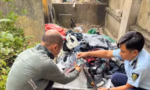Tiêu hủy gần 500 sản phẩm thời trang giả mạo nhãn hiệu