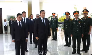 Đoàn Chính phủ Hoàng gia Campuchia viếng Tổng Bí thư Nguyễn Phú Trọng