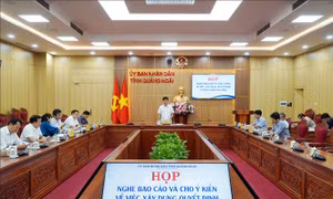 Quảng Ngãi: Ưu tiên lợi ích người dân khi xác định hạn mức giao đất