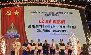 Huyện Đăk Hà phấn đấu đạt chuẩn nông thôn mới vào năm 2025