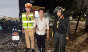 Xử lý 3 thanh niên dương tính với ma túy khi tham gia giao thông